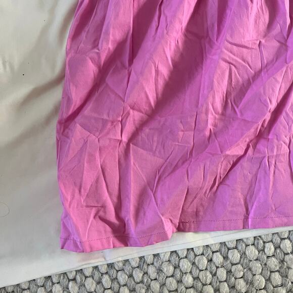 NWT Loft Pink Tiered Maxi Dress Sz LP Cottagecore Modest Preppy Cruise Vacation - Picture 3 of 9